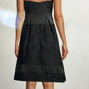 Aidan by Aidan Mattox Embroidered Lace A-Line Dres